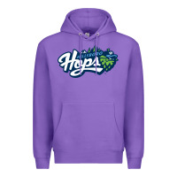Purple hillsboro hops Premium Hoodie - linhVisuals
