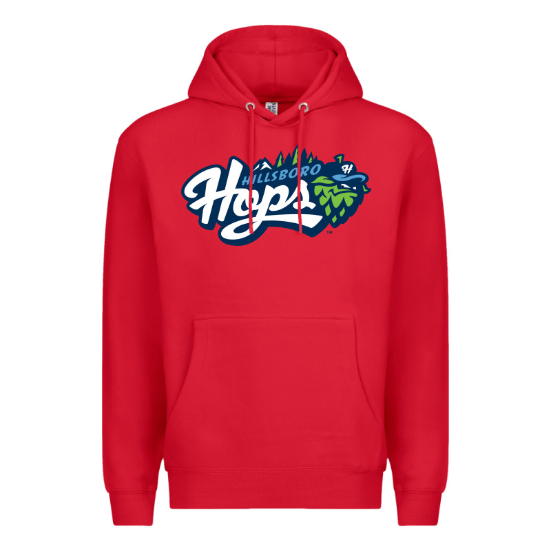 Hillsboro Hops Premium Hoodie by linhVisuals | Teevron