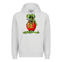 Dove Grey rat fink  fk27 Premium Hoodie - linhVisuals