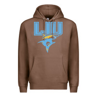 Chestnut long island university sharks Premium Hoodie - linhVisuals