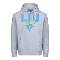 Heather Grey long island university sharks Premium Hoodie - linhVisuals