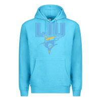 Ocean Blue long island university sharks Premium Hoodie - linhVisuals
