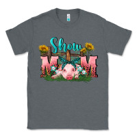 Charcoal Heather Show mom pig Mother's Day Classic Tee - FaDigitalArtStudio