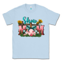 Dusty Blue Show mom pig Mother's Day Classic Tee - FaDigitalArtStudio