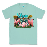 Seafoam Show mom pig Mother's Day Classic Tee - FaDigitalArtStudio