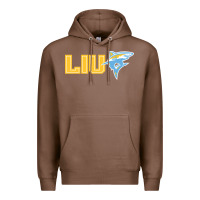 Chestnut long island university sharks Premium Hoodie - linhVisuals