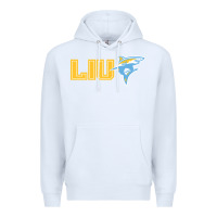 White long island university sharks Premium Hoodie - linhVisuals