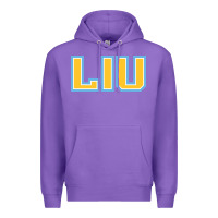 Purple long island university sharks Premium Hoodie - linhVisuals