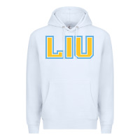 White long island university sharks Premium Hoodie - linhVisuals