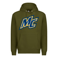 Army Green merrimack warriors Premium Hoodie - linhVisuals
