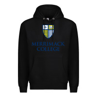 Black merrimack warriors Premium Hoodie - linhVisuals