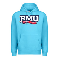 Ocean Blue robert morris colonials Premium Hoodie - linhVisuals