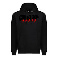 Black roller derby helmets Premium Hoodie - linhVisuals