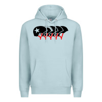 Blue Mist roller derby helmets Premium Hoodie - linhVisuals