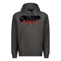 Charcoal Heather roller derby helmets Premium Hoodie - linhVisuals