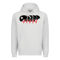 Dove Grey roller derby helmets Premium Hoodie - linhVisuals