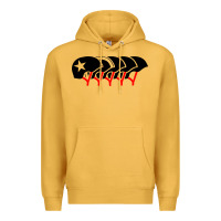 Mustard roller derby helmets Premium Hoodie - linhVisuals
