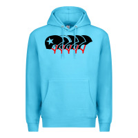 Ocean Blue roller derby helmets Premium Hoodie - linhVisuals
