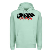Seafoam roller derby helmets Premium Hoodie - linhVisuals