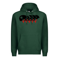 Sports Green roller derby helmets Premium Hoodie - linhVisuals