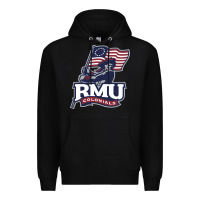 Black robert morris colonials Premium Hoodie - linhVisuals