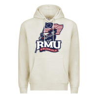 Oatmeal Heather robert morris colonials Premium Hoodie - linhVisuals