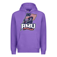 Purple robert morris colonials Premium Hoodie - linhVisuals