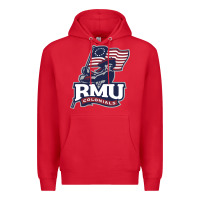 Red robert morris colonials Premium Hoodie - linhVisuals