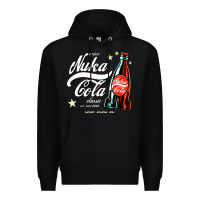 Black klasicoke Premium Hoodie - linhVisuals