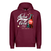 Burgundy klasicoke Premium Hoodie - linhVisuals