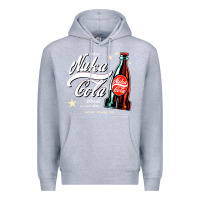 Heather Grey klasicoke Premium Hoodie - linhVisuals