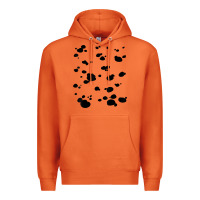 Carrot dalmatian dog pattern funny diy costume t shirt Premium Hoodie - linhVisuals