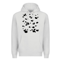 Dove Grey dalmatian dog pattern funny diy costume t shirt Premium Hoodie - linhVisuals