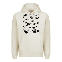 Oatmeal Heather dalmatian dog pattern funny diy costume t shirt Premium Hoodie - linhVisuals