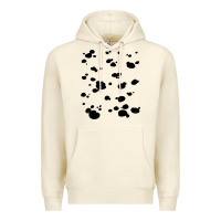 Sandshell dalmatian dog pattern funny diy costume t shirt Premium Hoodie - linhVisuals