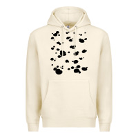 Tofu dalmatian dog pattern funny diy costume t shirt Premium Hoodie - linhVisuals