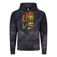 Cloud Black juneteenth love Vintage Hoodie - BarkalooDesign