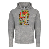 Cloud Rock juneteenth love Vintage Hoodie - BarkalooDesign