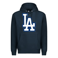 Navy la los angeles Premium Hoodie - linhVisuals