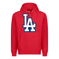 Red la los angeles Premium Hoodie - linhVisuals