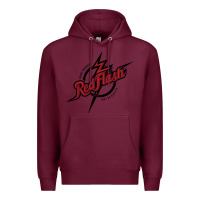 Burgundy st. francis (pa) red flash Premium Hoodie - linhVisuals