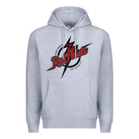 Heather Grey st. francis (pa) red flash Premium Hoodie - linhVisuals