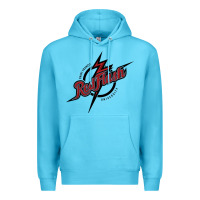 Ocean Blue st. francis (pa) red flash Premium Hoodie - linhVisuals
