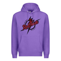 Purple st. francis (pa) red flash Premium Hoodie - linhVisuals