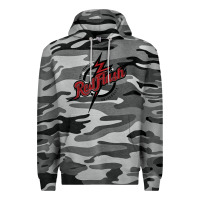 Slate Camo st. francis (pa) red flash Premium Hoodie - linhVisuals