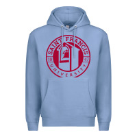 Colony Blue st. francis (pa) red flash Premium Hoodie - linhVisuals