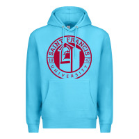 Ocean Blue st. francis (pa) red flash Premium Hoodie - linhVisuals
