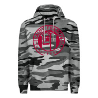 Slate Camo st. francis (pa) red flash Premium Hoodie - linhVisuals