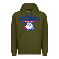 Army Green st. francis brooklyn terriers Premium Hoodie - linhVisuals