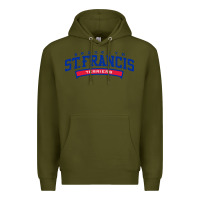 Army Green st. francis brooklyn terriers Premium Hoodie - linhVisuals